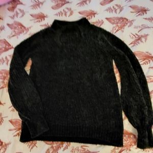 Collared V-neck sweater